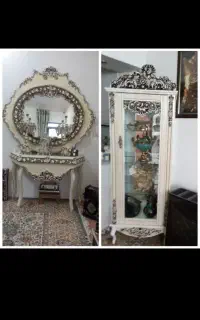 مبل خانگی آینه شمعدون. بوفه.کمد.قوچان