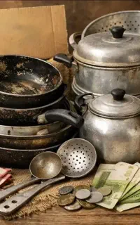 طرح تعویض انواع ظروف تفلون ، چدن و روحی کهنه با نو