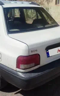 پراید ۱۳۱ سفید مدل ۹۰