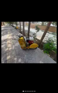 برش آسفالت وبتن با کاتر