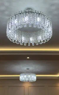 لوستر الماس.کالکشن مدل سورنا.AC light