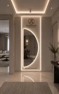 آینه نیم گرد