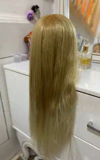 سر مانکن با موی بلند