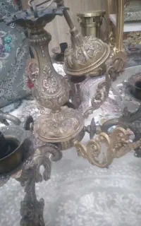 لوستر برنجی