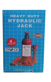 جک هیدرولیک خودرو توربو مدل AJ-4TON ظرفیت 4 تن