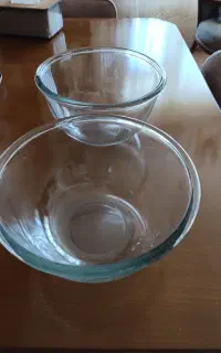 دو عدد کاسه فرانسه شعله مستقیم سایز بزرگ