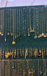 گردنبند گوشواره کارکرده