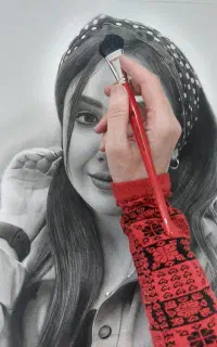 نقاشی سیاه قلم (سفارش و آموزش)