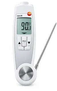 دماسنج لیزری و تماسی دیجیتال تستو مدل Testo 104-IR
