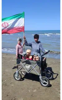 کالسکه واگنی اربعین چرخ خرید چرخ سفری