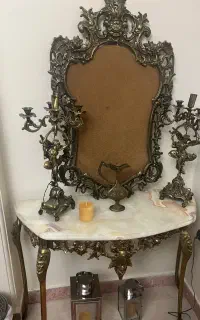 اینه وشمعدون برنج