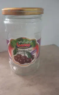 شیشه مربا خالی