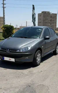 پژو 206مدل94 تیپ5 سالم