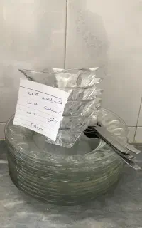 ظرف اشپزخانه در حد نو