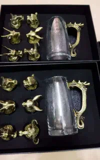 شات شش تایی همراه تنگ مناسب جهیزیه