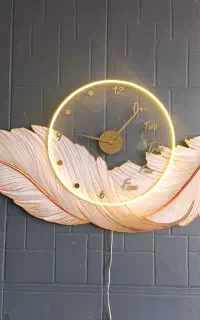 ساعت دیواری پرواز چوبی 120×70