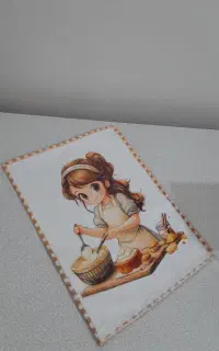 حوله یا دستمال آشپزخانه