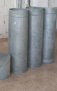 هود کباب پز و دودکش فلزی کامل