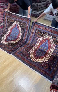 جفت ذرع نیم سنندج تمام رنگ گیاهی