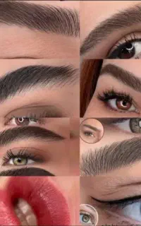 آموزش و خدمات تتوابرو ، لب و خط چشم