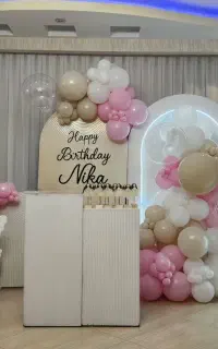 بادکنک آرایی گل آرایی اجاره دکور درکرج سهیلیه ۴باغ