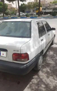 پراید بدون رنگ بدون ضربه .