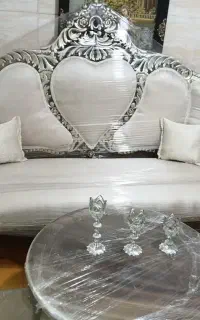 مبل استیل۹نفره نو