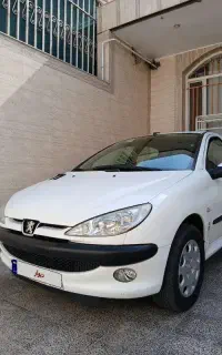 ۲۰۶ تیپ ۲ مدل آخر ۹۹ درحد خشک