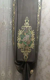 ۲عدد شال پرده