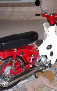موتور هوندا ۷۰ ژاپنی کلکسیونی