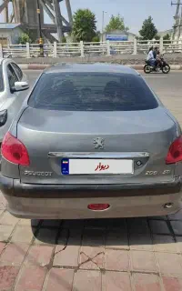 پژو ۲۰۶ sd مدل۸۸