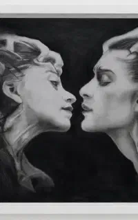 تابلو سیاه قلم هنری، سایزA3