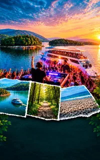 تور یک روزه دریاچه آویدر + ساحل سیسنگان -کشتی + dj