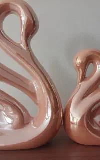 دوعدد قو تزیینی نونو