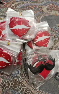 ریسه چاپی کاغذی تعداد 60بسته ی 10تایی
