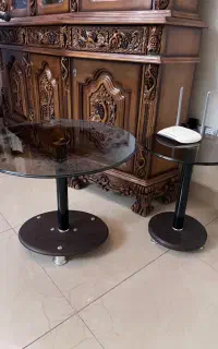 میز شیشه ای