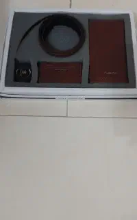ست کیف و کمربند وجاسویچی چرم مردانه ۱ میلیون تومان