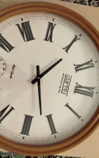 ساعت دیواری چوب 60سانت