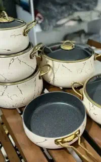 بازسازی ظروف کهنه و باغی، تفلون چدن روی