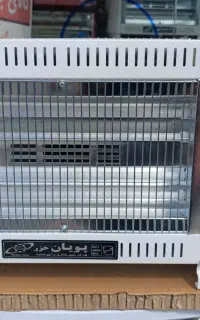 بخاری برقی 5 شعله فن دار پویان خزر با گرمایش ۷ ت