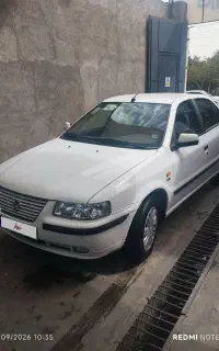 سمند ال ایکس بدون رنگ