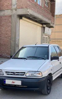 پراید مدل 92 بدون رنگ