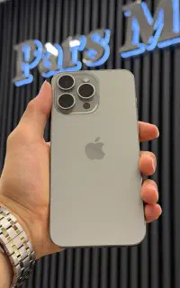 ایفون 15 pro max فوق العاده تمیز