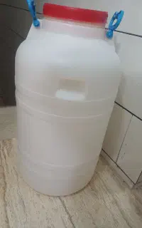 دبه گالن ۷۵ لیتری دسته دار غذایی کارکرده