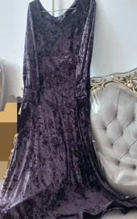 پیرهن مجلسی مخمل