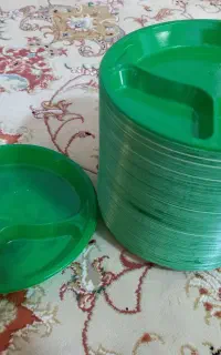 ظرف یکبار مصرف سه خانه