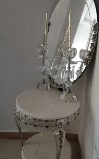آینه و شمعدان