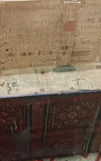 صندوق قدیمی وآنتیک کلکسیونی بکر وسالم شکیل و زیبا