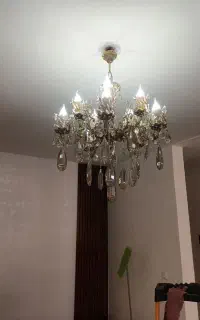 فروش ۱عدد لوستر برنز ۱۰شاخه