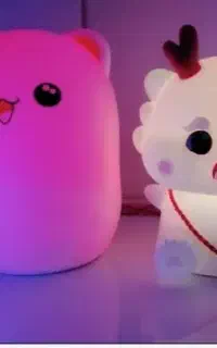 خرید شب‌خواب سیلیکونی USB دار چراغ خواب رنگی لمسی